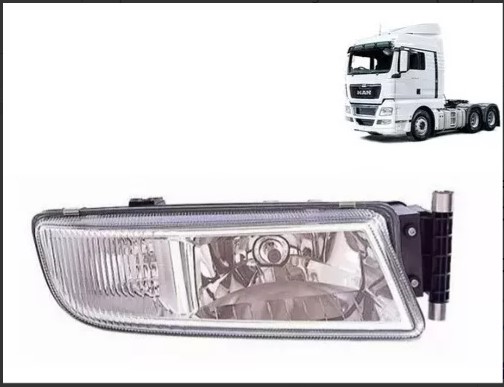 Farol Auxiliar Man Tgx Lado Esquerdo - 01 Peça